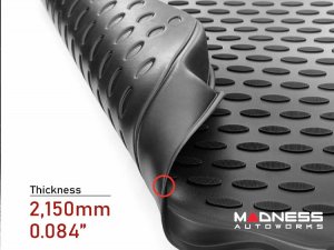 Ford F-250 Floor Liners - 3D Molded - Front + Rear - 4 Door Ford F-250 Floor Liners - 3D Molded - Front + Rear - 4 Door